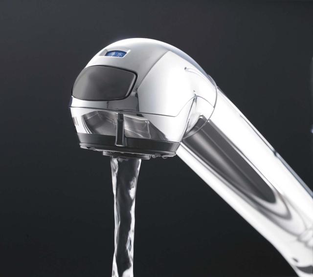 タカギ JA392MN-9NY2R1 台付き1穴 浄水器付シングル混合栓（キッチン用