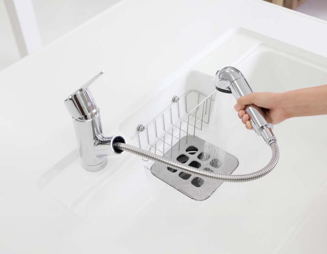 タカギ JA392MN-9NY2R1 台付き1穴 浄水器付シングル混合栓（キッチン用