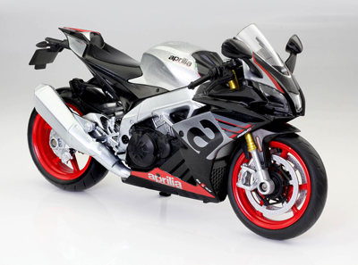 童友社 1/12 ダイキャストモーターサイクル　2020 Aprilia RSV4 RR(ブラック)塗装済完成品 返品種別B