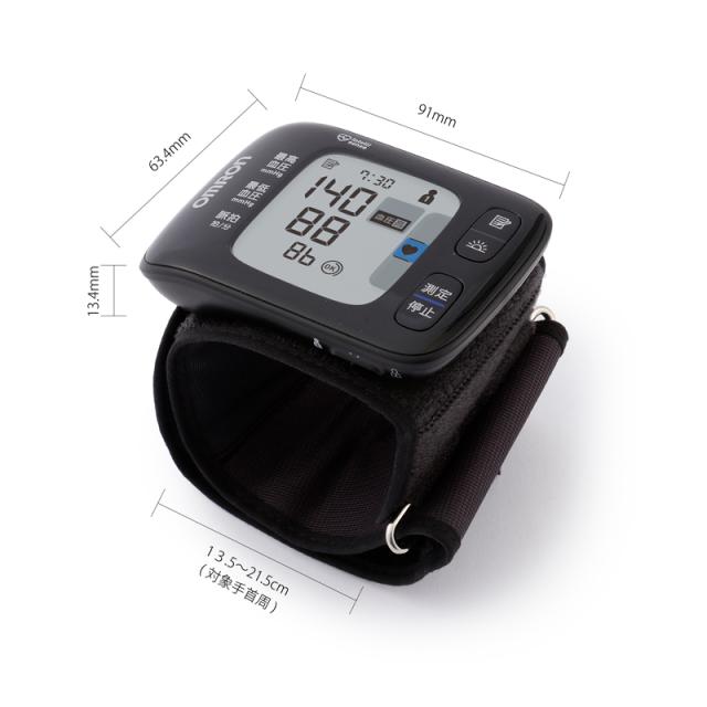 オムロン HEM-6232T 手首式血圧計OMRON connect対応　オムロンコネクト　HEM6230シリーズ[HEM6232T] 返品種別A_6
