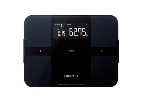 オムロン 体重体組成計（ブラック） OMRON connect対応 オムロン