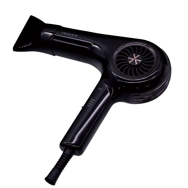 ヴィナシス VDC-1000P-K ヘアドライヤー(ブラック)VENUSiS(ヴィナシス)　遠赤イオンドライヤー[VDC1000PK] 返品種別A