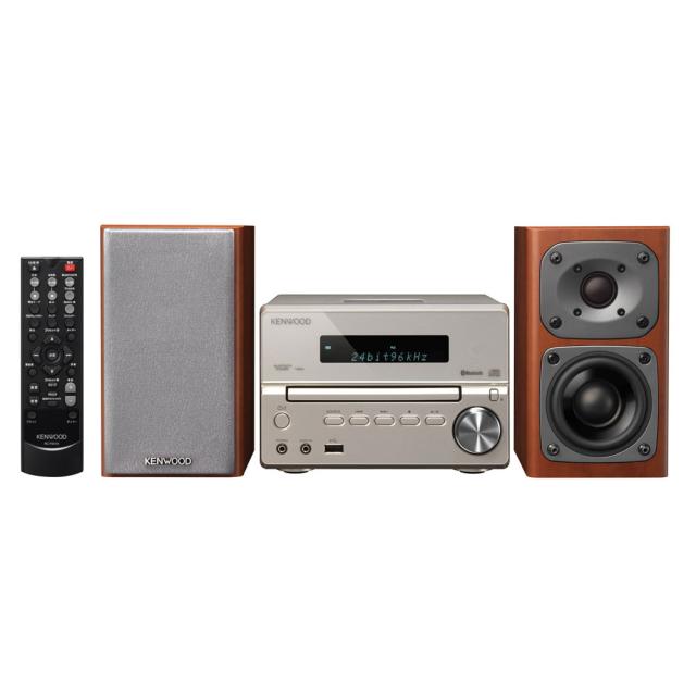 ケンウッド XK-330-N Bluetooth搭載ハイレゾ対応ミニコンポ（ゴールド）KENWOOD Compact Hi-Fi System XK-330[XK330N] 返品種別A