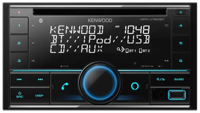 ケンウッド DPX-U760BT CD/USB/iPod/BluetoothレシーバーMP3/WMA/AAC/WAV/FLAC対応　2DINKENWOOD[DPXU760BT] 返品種別A