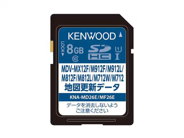ケンウッド KNA-MD26E 地図更新ソフト（2025年秋締めデータ）KENWOOD[KNAMD26E] 返品種別B