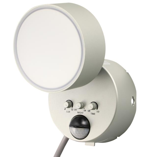 DXアンテナ DSLD10D1(S) AC式 LEDセンサーライト（8.5W×1灯）デルカテック[DSLD10D1S] 返品種別A