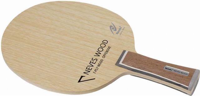 ニッタク NT-NE6199 卓球 シェークラケット（攻撃用・グリップ形状：FL（フレア））Nittaku ネヴェスウッド FL[NTNE6199] 返品種別A