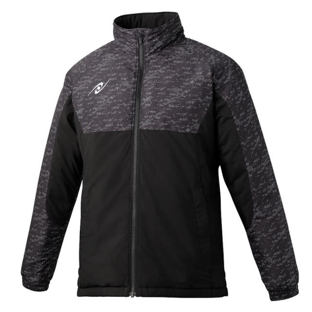 ニッタク ユニセックス 卓球用トレーニングウェア（グレー・サイズ：S） Nittaku KRホットウォーマーシャツ NT-NW2876-72-S返品種別A