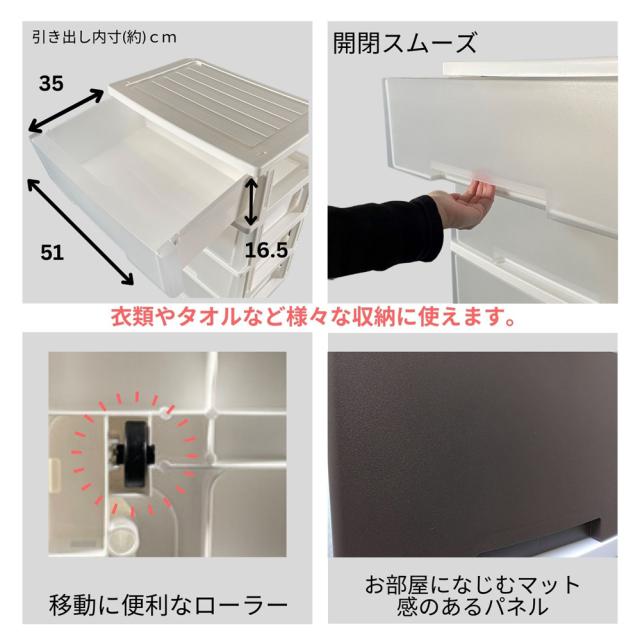 オビタス 3810224-OVITAS 多段プラスチックケース ニューライフワイド5段（ミントブルー）[3810224OVITAS] 返品種別A_2