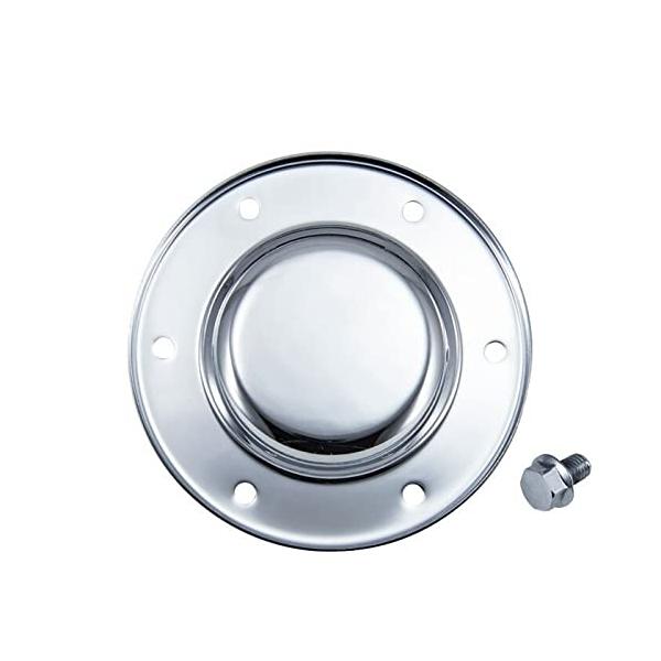 ジェットイノウエ 500061 フロントハブキャップ 左右セット メッキボルト付[500061] 返品種別B