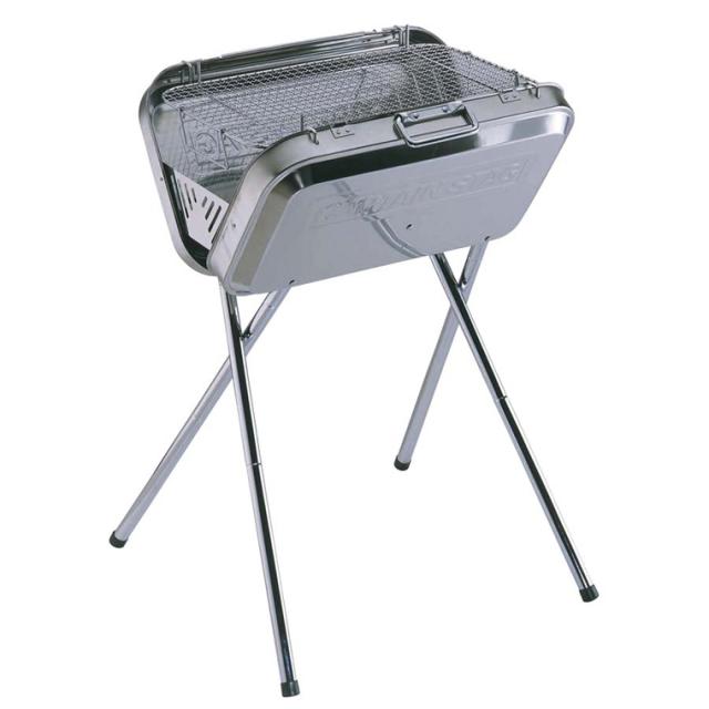 キャプテンスタッグ M-6490 フラッグ ステンレスV型バーベキューコンロCAPTAIN STAG[M6490] 返品種別A