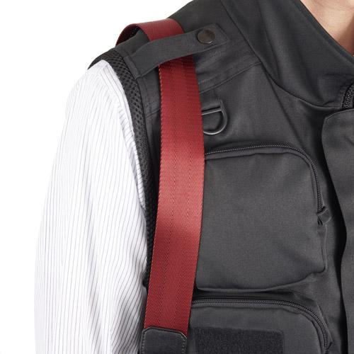 ハクバ KCV-GWR-M カメラマンベスト Mサイズ（ブラック）HAKUBA GW-PRO RED[KCVGWRM] 返品種別A_2