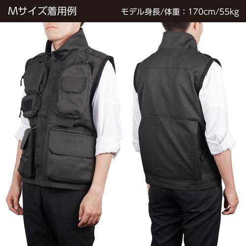 ハクバ KCV-GWR-M カメラマンベスト Mサイズ（ブラック）HAKUBA GW-PRO RED[KCVGWRM] 返品種別A_14