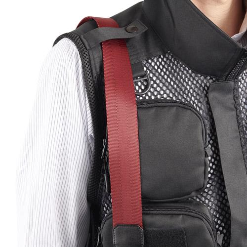 ハクバ KCMV-GWR-XL カメラマンメッシュベスト XLサイズ（ブラック）HAKUBA GW-PRO RED[KCMVGWRXL] 返品種別A_2