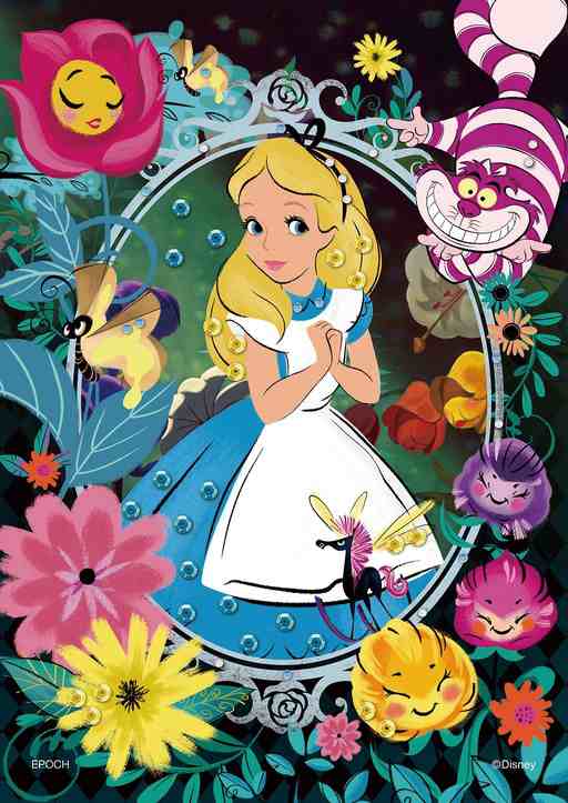 エポック社 パズルデコレーション ディズニー Botanical -Alice