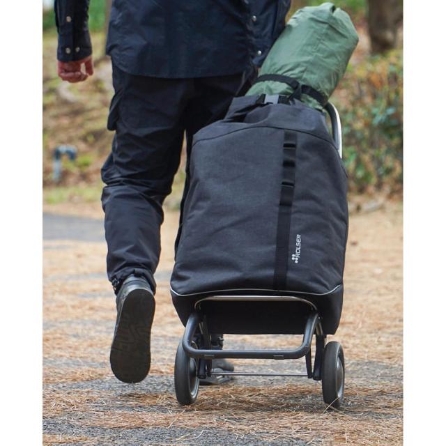 ROLSER RS-003RT ショッピングバッグ（ツイードネイビー）ロールトップ[RS003RT] 返品種別A_9