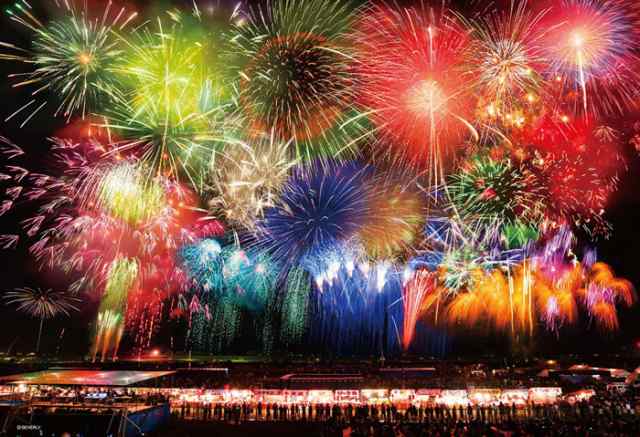 ビバリー 日本風景（花火）大曲の花火(秋田) 300ピース 光る