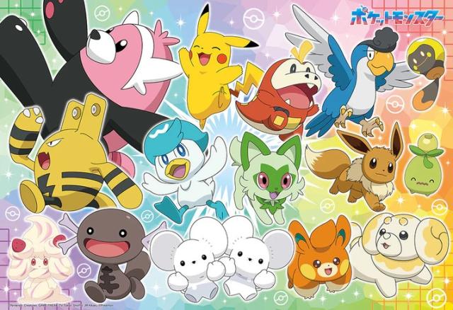 ビバリー ポケットモンスター 「ポケモン みんなでなかよく出発！　」 100ピース【100-049】ジグソーパズル 返品種別B