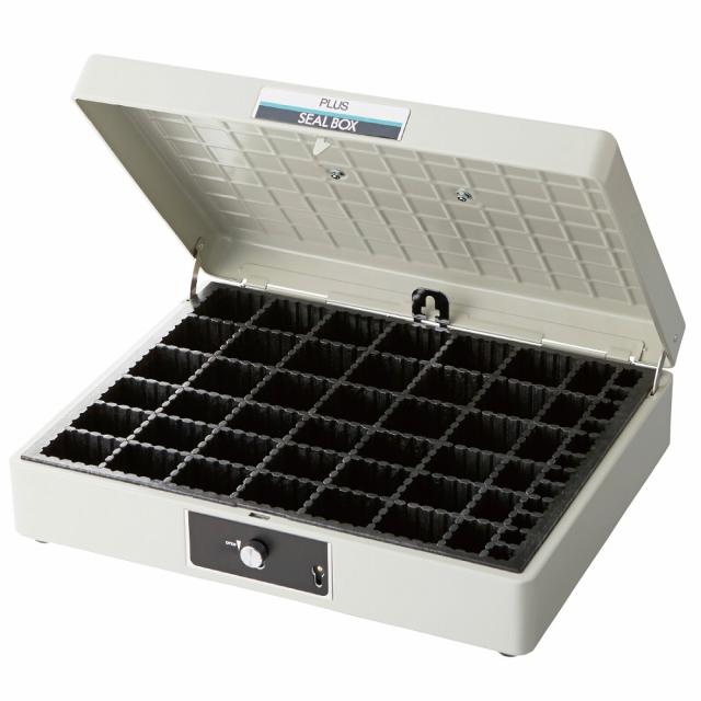 プラス SB-001(37160) スチール印箱（特大）[SB00137160] 返品種別A