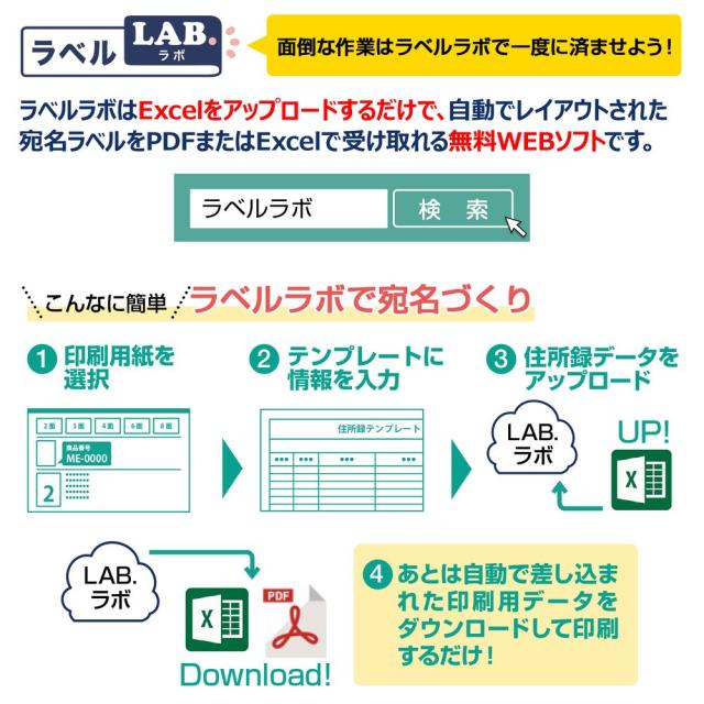 プラス ME-503S(48874) いつものラベル 宛名・タイトル用 18面付 500枚入[ME503S48874] 返品種別A_8
