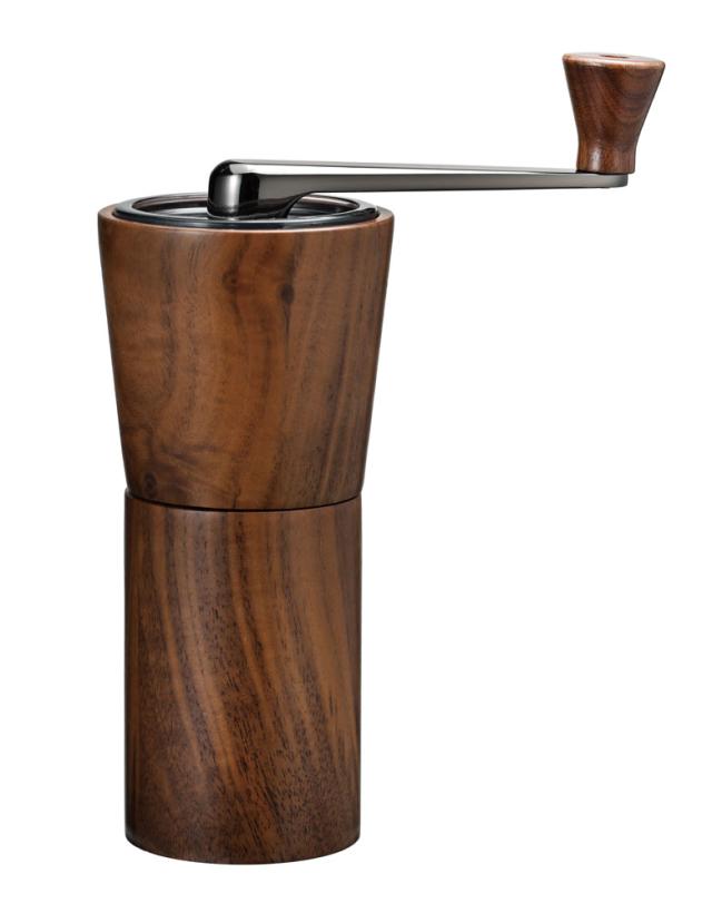 ハリオ コーヒーミル（ウォールナット） ハリオ ウォールナットウッドシリーズ コーヒーミル  HARIO MCG-2-WN(ハリオ)返品種別A