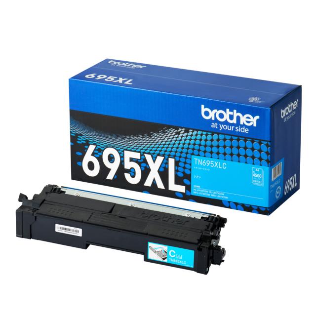ブラザー TN695XLC [純正] トナーカートリッジ（大容量/シアン）brother[TN695XLC] 返品種別A