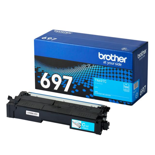 ブラザー TN697C [純正] トナーカートリッジ（超・大容量/シアン）brother[TN697C] 返品種別A