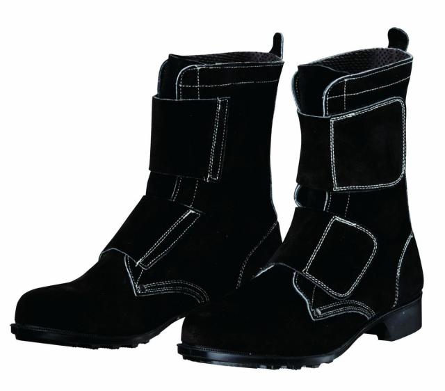 ドンケル T-5-BK-27.5 溶接用安全靴 面ファスナー式 ブラック 27.5cm JIS規格DONKEL[T5BK275] 返品種別B