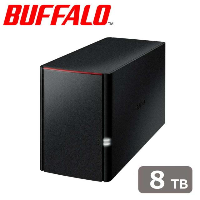 バッファロー｜BUFFALO LS220D0802G LinkStation RAID機能対応 ネットワーク対応HDD 8TB[LS220D0802G] 返品種別B
