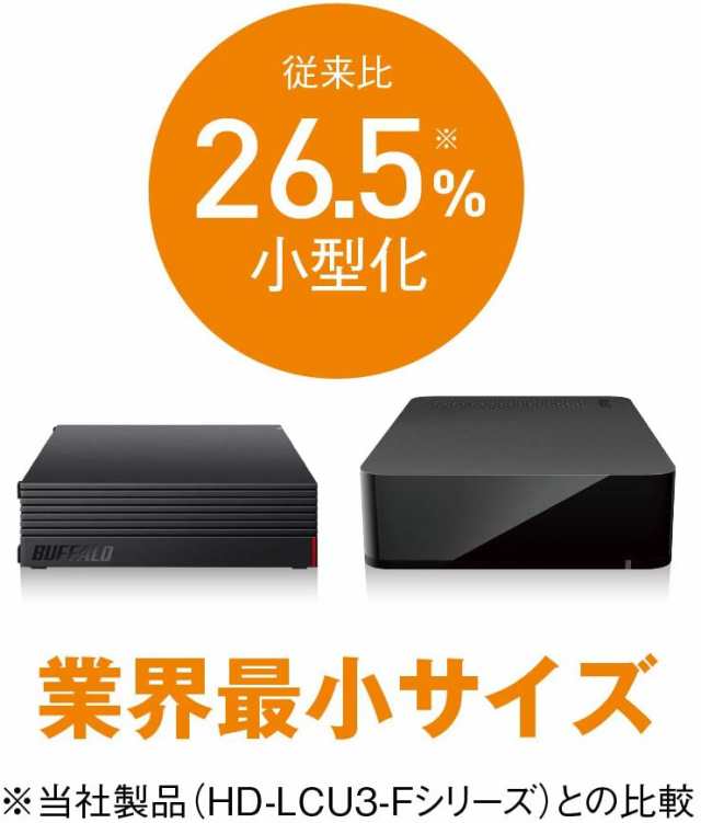 BUFFALO 外付けHDD HD-EDS6.0U3-BA