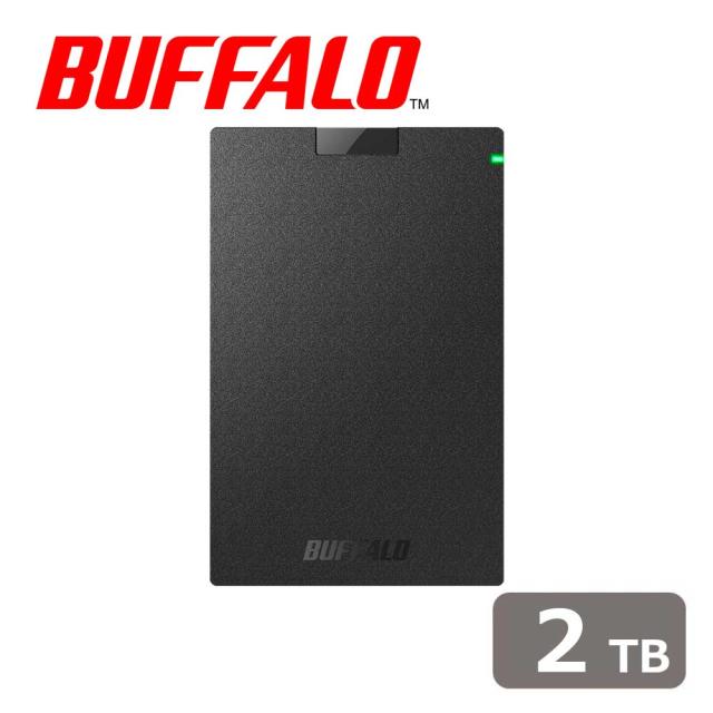 バッファロー｜BUFFALO HD-PGAC2U3-BA USB3.2（Gen1）/USB3.1