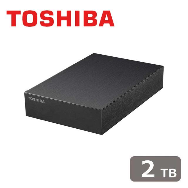 東芝｜TOSHIBA HD-TDA2U3-B パソコン＆テレビ録画用外付けハードディスク 2TB(ブラック)[HDTDA2U3B] 返品種別B