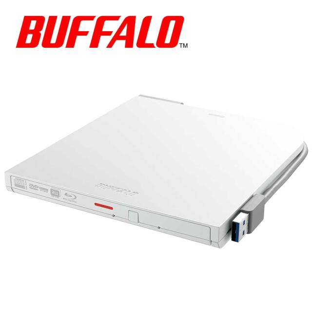 BUFFALO ブルーレイディスクドライブ BRXL-PT6U3-WHE : BUFFALO BDXL