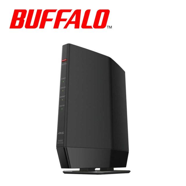 バッファロー｜BUFFALO WSR-5400AX6P-BK Wi-Fi 6(11ax)対応 無線LAN 