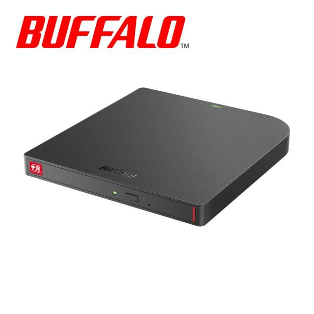 バッファロー｜BUFFALO BRXL-PTWOU3-BK 外付けポータブルブルーレイドライブ[BRXLPTWOU3BK] 返品種別B