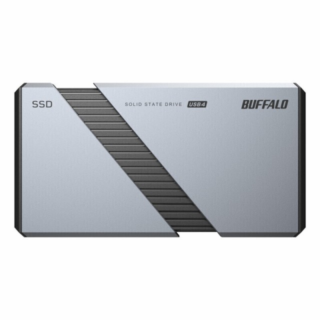 BUFFALO （バッファロー） SSD-PE2.0U4-SA USB4(Gen 3x2)対応 外付けSSD 2TB[SSDPE20U4SA]  返品種別A｜au PAY マーケット