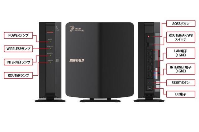 バッファロー｜BUFFALO Wi-Fi 7(11be)対応 デュアルバンドWi-Fi