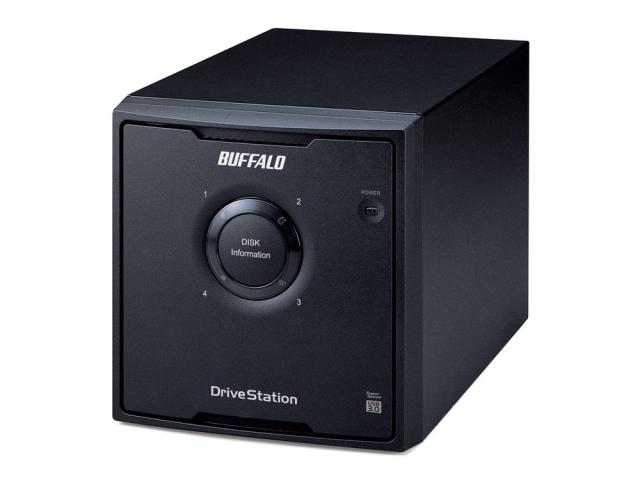 バッファロー｜BUFFALO Drive Station HD-QL4TU3/R5J RAID5対応 USB3.0接続 外付けハードディスク 4TB（1TB×4）[HDQL4TU3R5J] 返品種別B_3