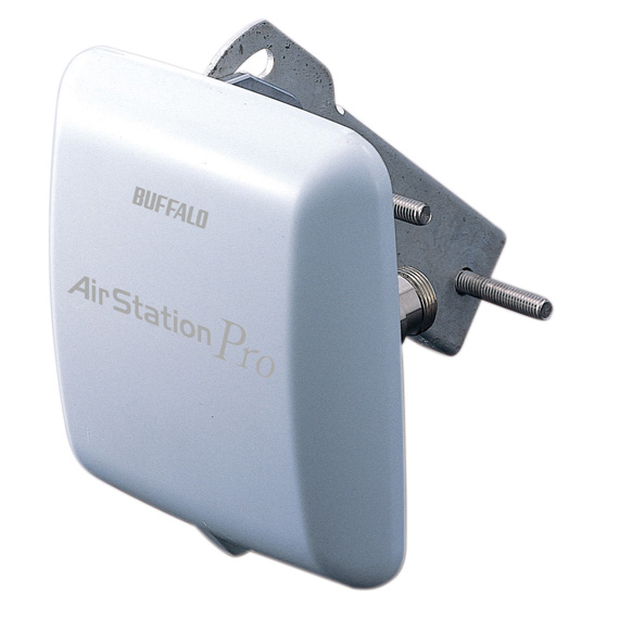 バッファロー｜BUFFALO 5.6GHz/2.4GHz無線LAN 屋外遠距離通信用 平面型 