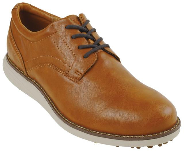 朝日ゴルフ TDSH-2371-CM-275 ビジゴルシューズ（キャメル・27.5cm）TURF DESIGN[TDSH2371CM275] 返品種別A