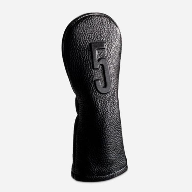 ベゼル HC1123-PBLBK-UT5 LUX ユーティリティー用ヘッドカバー(#5・ブラック)VESSEL GOLF[HC1123PBLBKUT5] 返品種別A