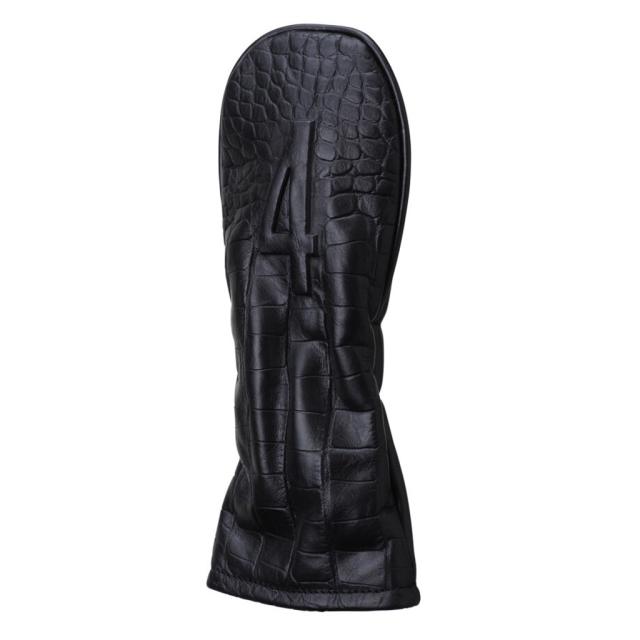 ベゼル HC1123-CRCBK-UT4 LUX ユーティリティー用ヘッドカバー(#4・クロコブラック)VESSEL GOLF[HC1123CRCBKUT4] 返品種別A