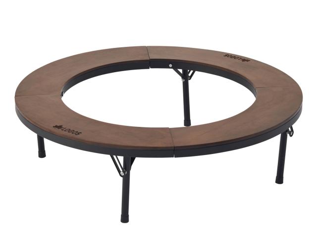 ロゴス No.81064106 アイアンウッド 囲炉裏サークルテーブル LLOGOS[LGS81064106] 返品種別A