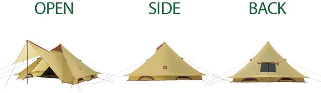 ロゴス No.71201121 Fes Tepee 2ルーム DUO -BC 【2〜3人用】LOGOS[LGS71201121] 返品種別A