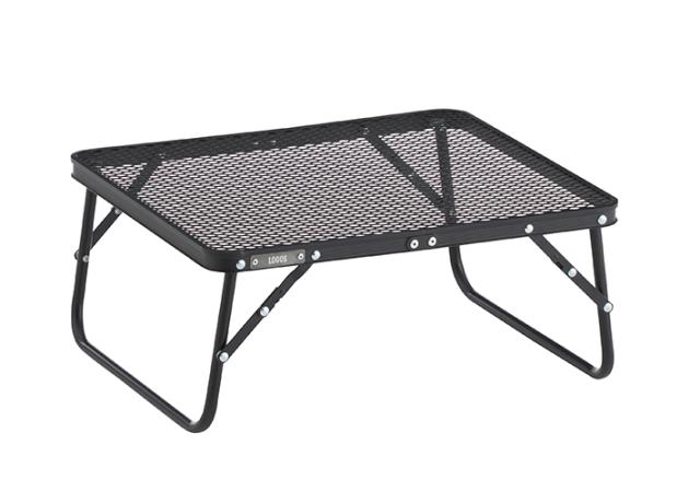 ロゴス No.73581002 アイアンメッシュ 3FD BBQテーブル 13070-BC[LGS73581002] 返品種別A