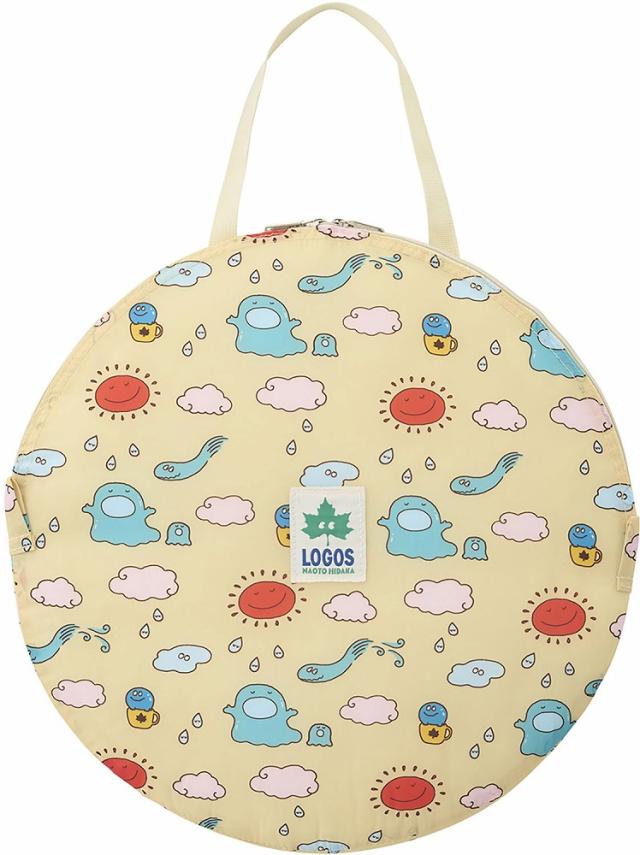 ロゴス No.71205002 おにぎりポップフルシェード(ロゴスのえほん・水くん)（イエロー）[LGS71205002] 返品種別A_1