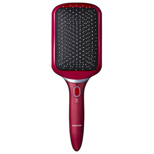 コイズミ KBE-3500-R スカルプ＆リセットブラシ（レッド）KOIZUMI RESET BRUSH 音波振動磁気エステブラシ[KBE3500R] 返品種別Aの通販は