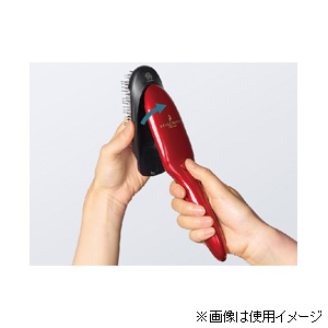 コイズミ KBE-3500-R スカルプ＆リセットブラシ（レッド）KOIZUMI RESET BRUSH 音波振動磁気エステブラシ[KBE3500R] 返品種別Aの通販は