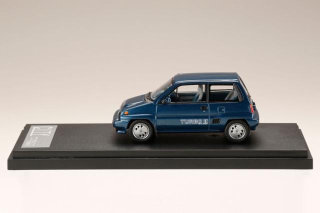MARK43 1/43 ホンダ CITY TURBO II 純正オプション ホイール装着車 トニックブルーメタリック【PM43139ABL】ミニカー  返品種別B_1