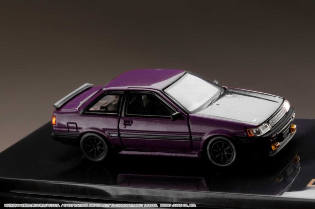 ホビージャパン 1/64 トヨタ カローラ レビン 2ドア AE86 カーボン